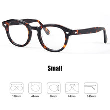 Load image into Gallery viewer, Glasses Men Johnny Depp Eyeglasses Transparent Lens Brand design