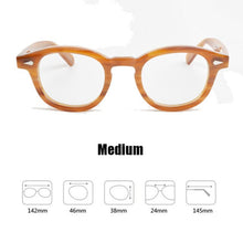 Load image into Gallery viewer, Glasses Men Johnny Depp Eyeglasses Transparent Lens Brand design