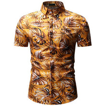 Load image into Gallery viewer, Mens Summer Beach Hawaiian Shirt 2019 Brand Short Sleeve Plus Floral Shirts Men Casual Holiday Vacation Clothing Camisa