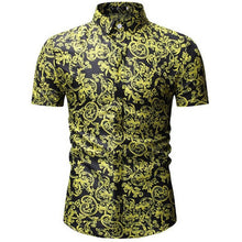Load image into Gallery viewer, Mens Summer Beach Hawaiian Shirt 2019 Brand Short Sleeve Plus Floral Shirts Men Casual Holiday Vacation Clothing Camisa