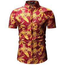 Load image into Gallery viewer, Mens Summer Beach Hawaiian Shirt 2019 Brand Short Sleeve Plus Floral Shirts Men Casual Holiday Vacation Clothing Camisa