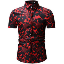 Load image into Gallery viewer, Mens Summer Beach Hawaiian Shirt 2019 Brand Short Sleeve Plus Floral Shirts Men Casual Holiday Vacation Clothing Camisa