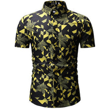 Load image into Gallery viewer, Mens Summer Beach Hawaiian Shirt 2019 Brand Short Sleeve Plus Floral Shirts Men Casual Holiday Vacation Clothing Camisa