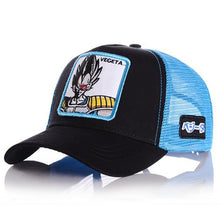 Load image into Gallery viewer, Cartoon Anime Dragon Ball Baseball Caps Men Women Snapback Hip Hop Cap Summer Breathable Mesh Trucker Hat Dad Hats