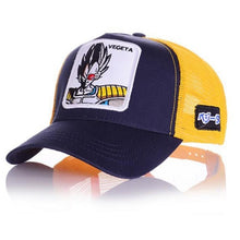 Load image into Gallery viewer, Cartoon Anime Dragon Ball Baseball Caps Men Women Snapback Hip Hop Cap Summer Breathable Mesh Trucker Hat Dad Hats