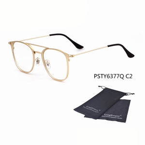 Long Keeper 2019 New Eyeglasses For Men Women Oval Vintage Glasses For Male Work Female Elegant Glasses Frame With Glasses Bag