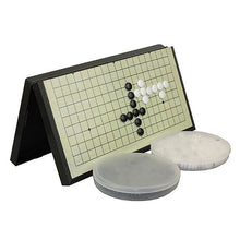 Load image into Gallery viewer, 2019 Learning Education Math Toys Black White Foldable Board Gomoku Gobang Chess Game Travel Portable Baduk Magnetic Chess Sets
